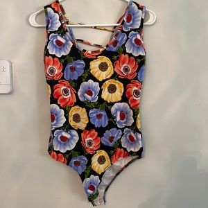 Floral bodysuit